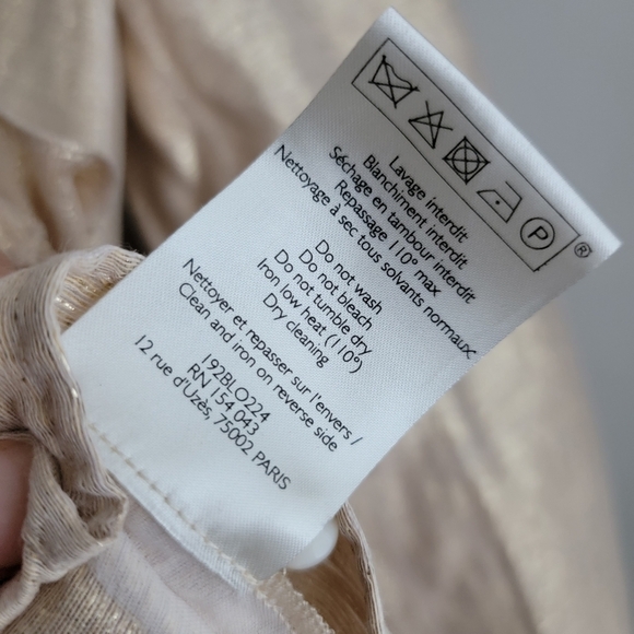 Sezane Filomene Blouse size 36 NWT - Picture 8 of 12